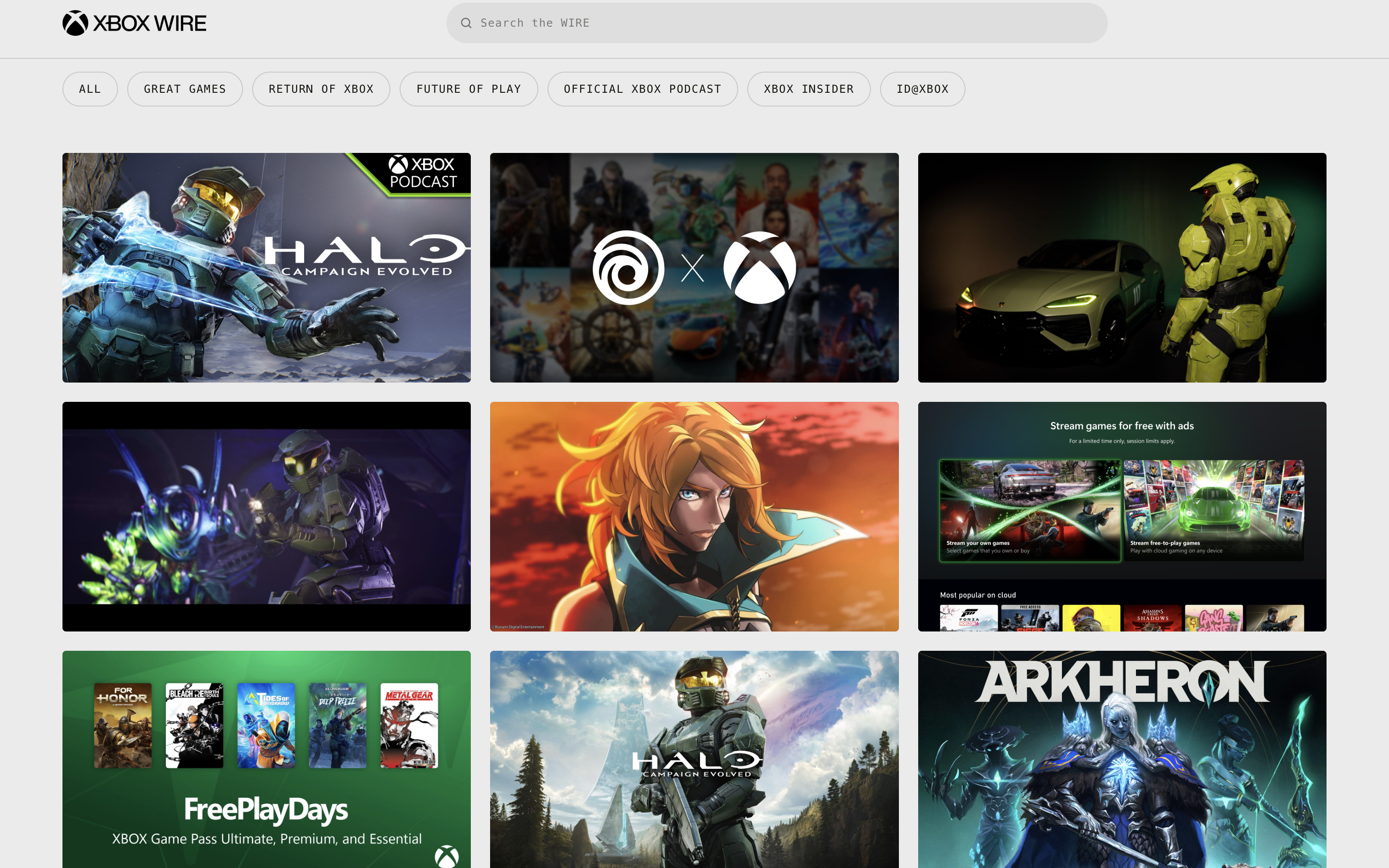 Xbox Wire estrena un rediseño completo para renovar la imagen de su portal oficial